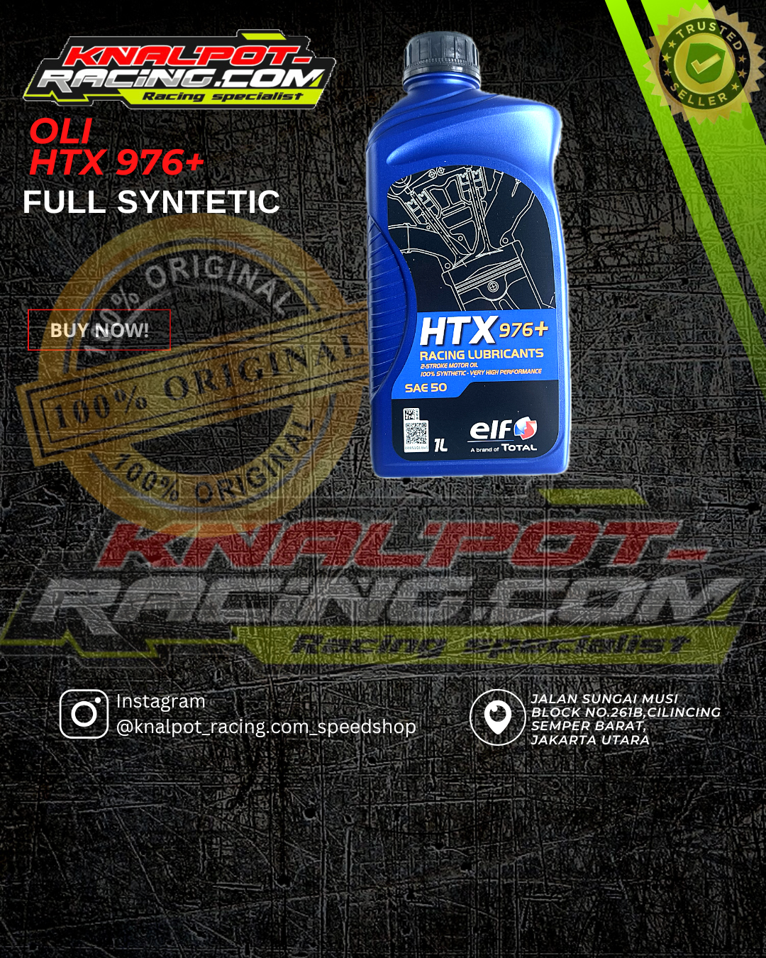 OLI ELF HTX 976+ FULL SYNTETIC